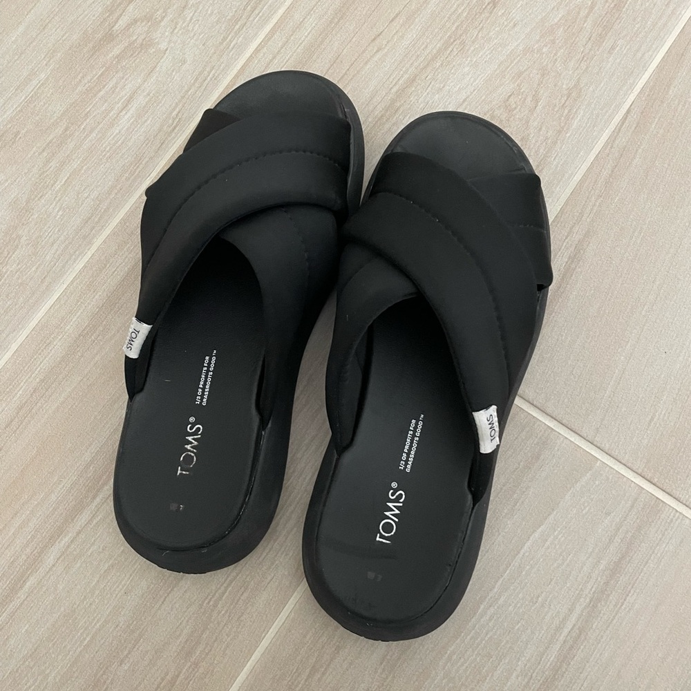 Toms Alpargata Mallow Cro Slides